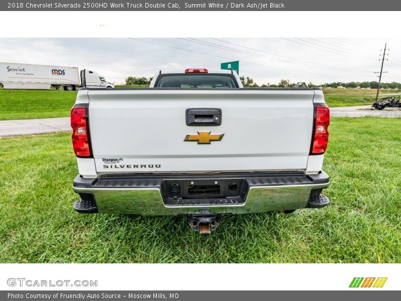 Summit White / Dark Ash/Jet Black 2018 Chevrolet Silverado 2500HD Work Truck Double Cab