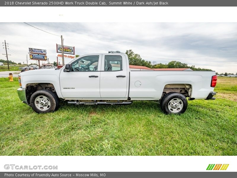 Summit White / Dark Ash/Jet Black 2018 Chevrolet Silverado 2500HD Work Truck Double Cab