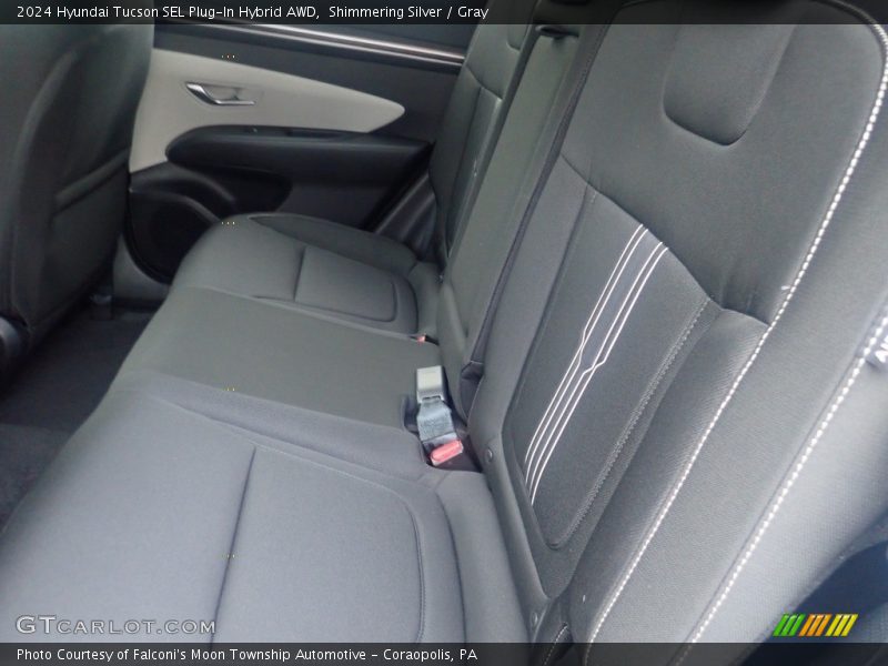 Shimmering Silver / Gray 2024 Hyundai Tucson SEL Plug-In Hybrid AWD