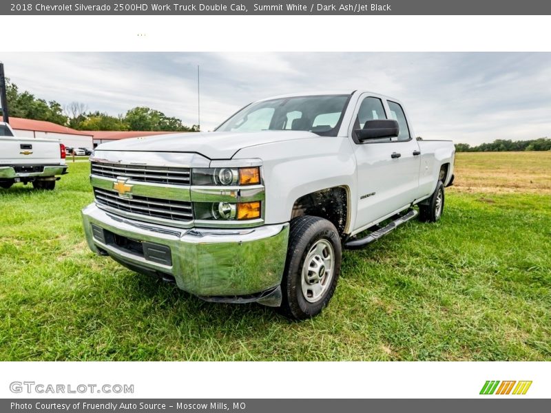 Summit White / Dark Ash/Jet Black 2018 Chevrolet Silverado 2500HD Work Truck Double Cab