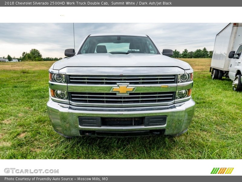 Summit White / Dark Ash/Jet Black 2018 Chevrolet Silverado 2500HD Work Truck Double Cab