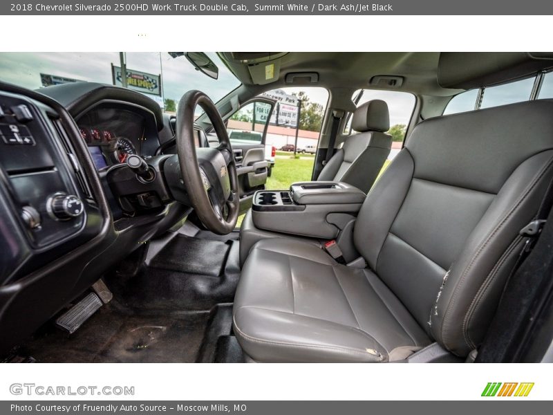 Front Seat of 2018 Silverado 2500HD Work Truck Double Cab