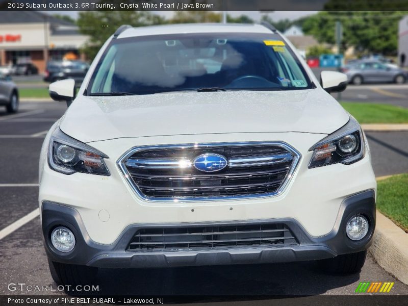 Crystal White Pearl / Java Brown 2019 Subaru Outback 3.6R Touring