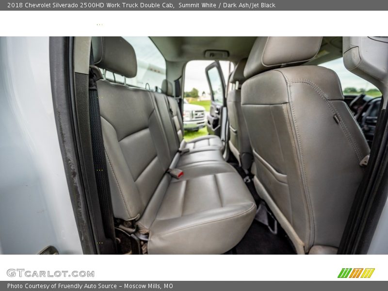 Summit White / Dark Ash/Jet Black 2018 Chevrolet Silverado 2500HD Work Truck Double Cab