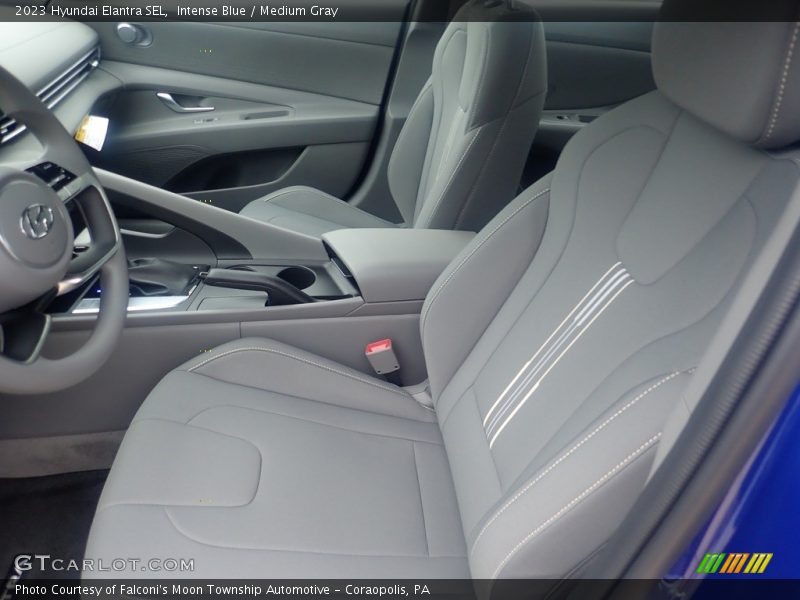 Intense Blue / Medium Gray 2023 Hyundai Elantra SEL