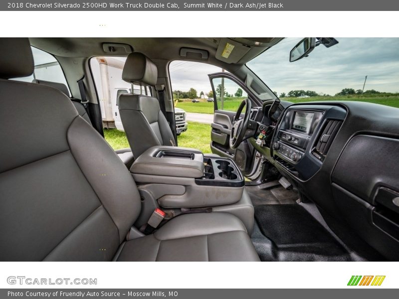 Summit White / Dark Ash/Jet Black 2018 Chevrolet Silverado 2500HD Work Truck Double Cab