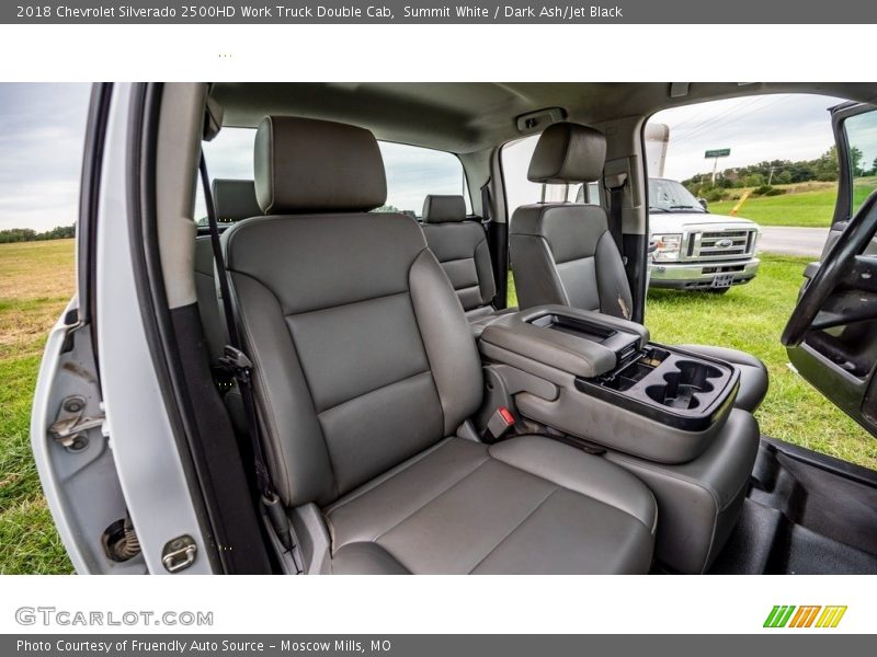 Summit White / Dark Ash/Jet Black 2018 Chevrolet Silverado 2500HD Work Truck Double Cab