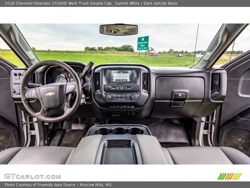 Summit White / Dark Ash/Jet Black 2018 Chevrolet Silverado 2500HD Work Truck Double Cab