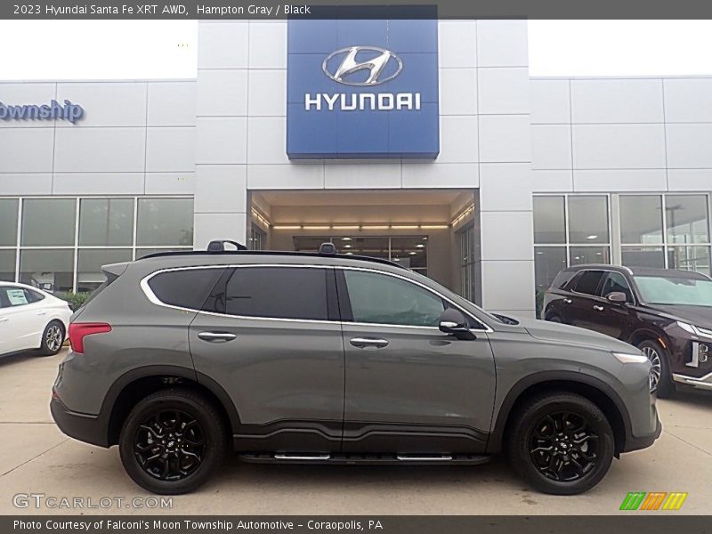 Hampton Gray / Black 2023 Hyundai Santa Fe XRT AWD