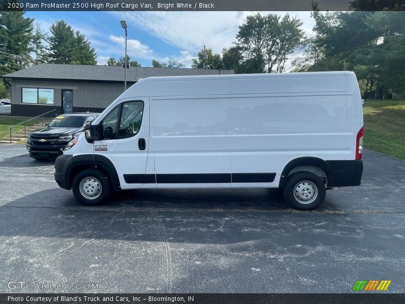 Bright White / Black 2020 Ram ProMaster 2500 High Roof Cargo Van