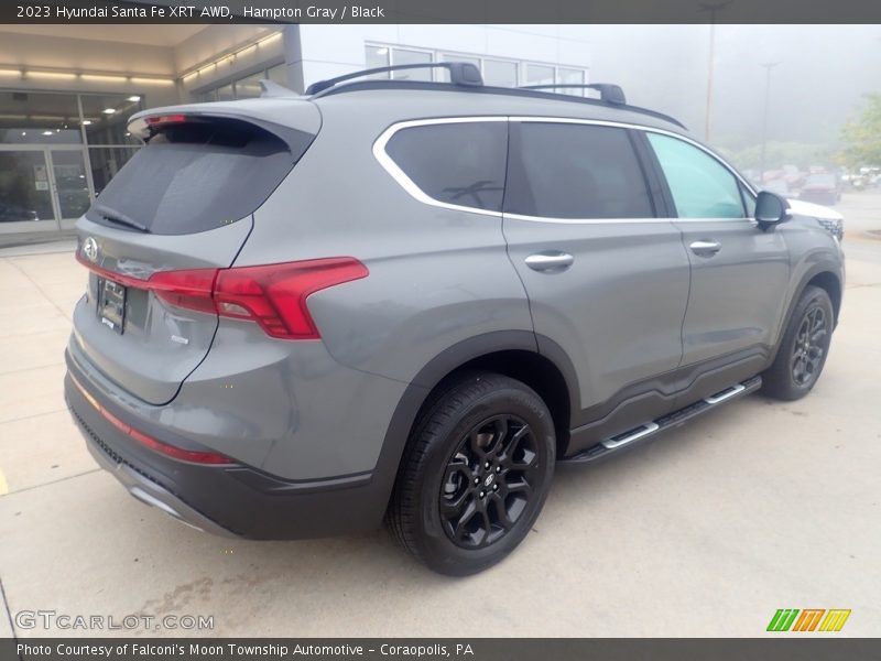 Hampton Gray / Black 2023 Hyundai Santa Fe XRT AWD