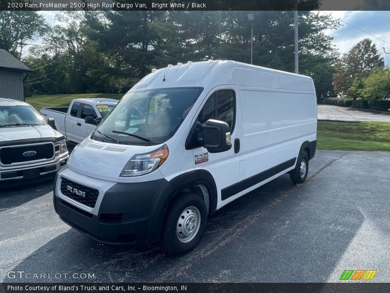 Bright White / Black 2020 Ram ProMaster 2500 High Roof Cargo Van