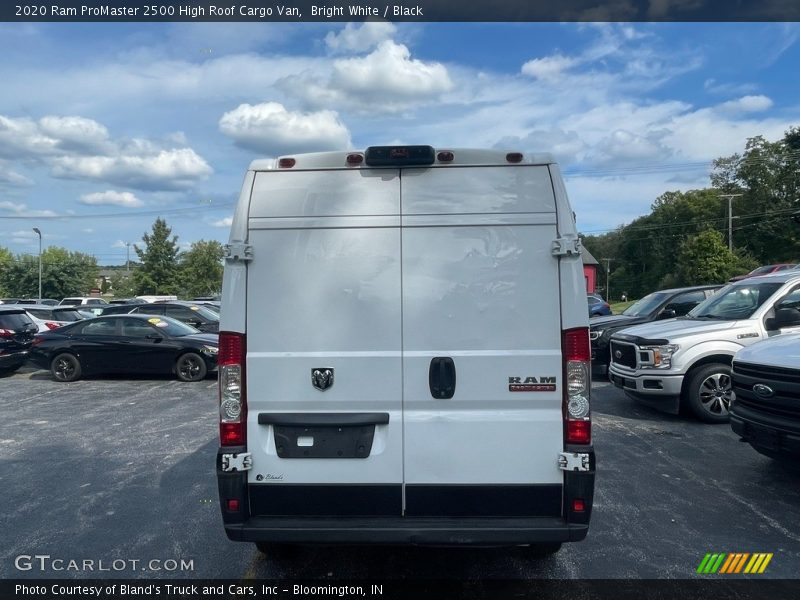 Bright White / Black 2020 Ram ProMaster 2500 High Roof Cargo Van