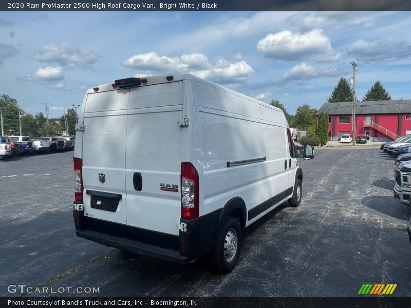 Bright White / Black 2020 Ram ProMaster 2500 High Roof Cargo Van