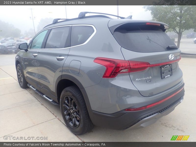 Hampton Gray / Black 2023 Hyundai Santa Fe XRT AWD