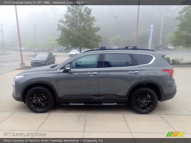 Hampton Gray / Black 2023 Hyundai Santa Fe XRT AWD