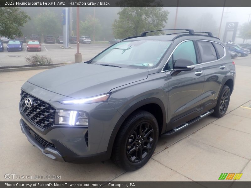 Hampton Gray / Black 2023 Hyundai Santa Fe XRT AWD