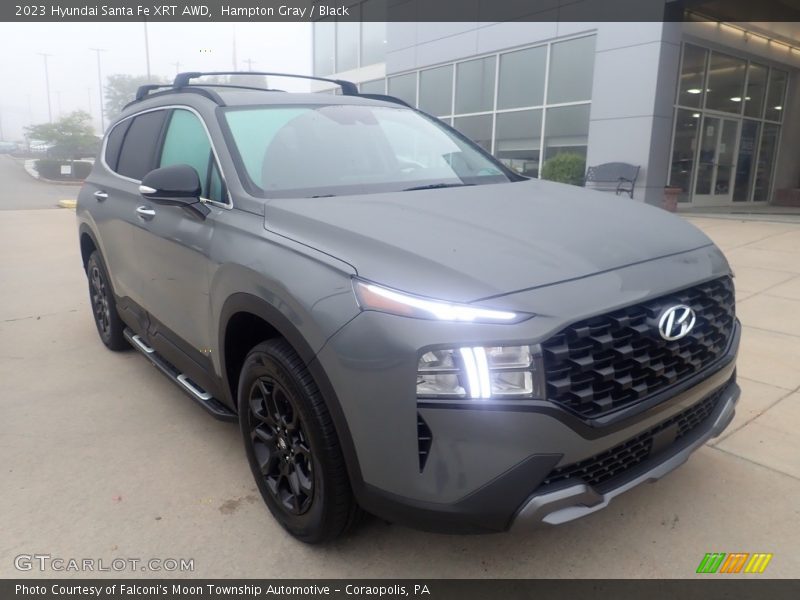 Hampton Gray / Black 2023 Hyundai Santa Fe XRT AWD