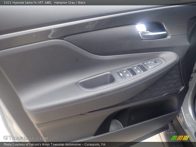 Hampton Gray / Black 2023 Hyundai Santa Fe XRT AWD