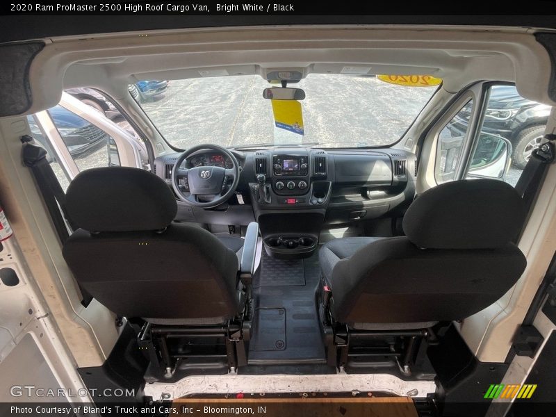 Bright White / Black 2020 Ram ProMaster 2500 High Roof Cargo Van