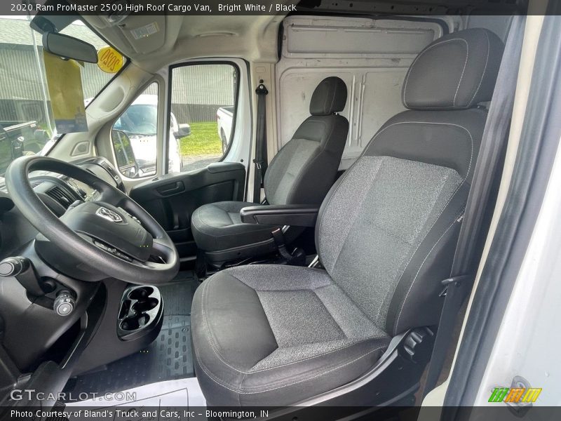 Bright White / Black 2020 Ram ProMaster 2500 High Roof Cargo Van