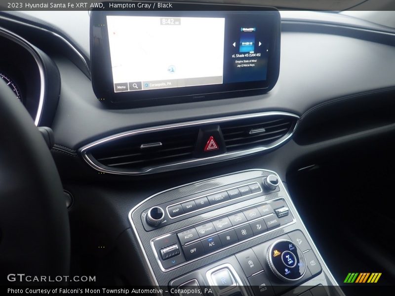 Hampton Gray / Black 2023 Hyundai Santa Fe XRT AWD
