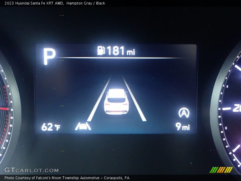 Hampton Gray / Black 2023 Hyundai Santa Fe XRT AWD