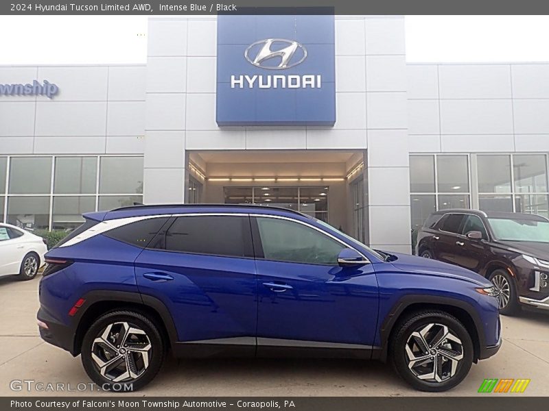 Intense Blue / Black 2024 Hyundai Tucson Limited AWD