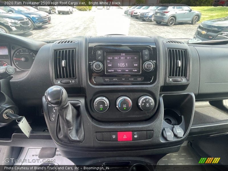 Bright White / Black 2020 Ram ProMaster 2500 High Roof Cargo Van
