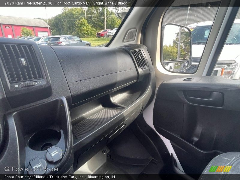 Bright White / Black 2020 Ram ProMaster 2500 High Roof Cargo Van