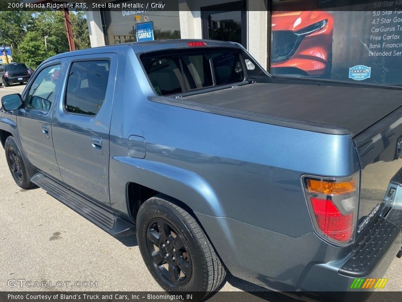 Steel Blue Metallic / Gray 2006 Honda Ridgeline RTS