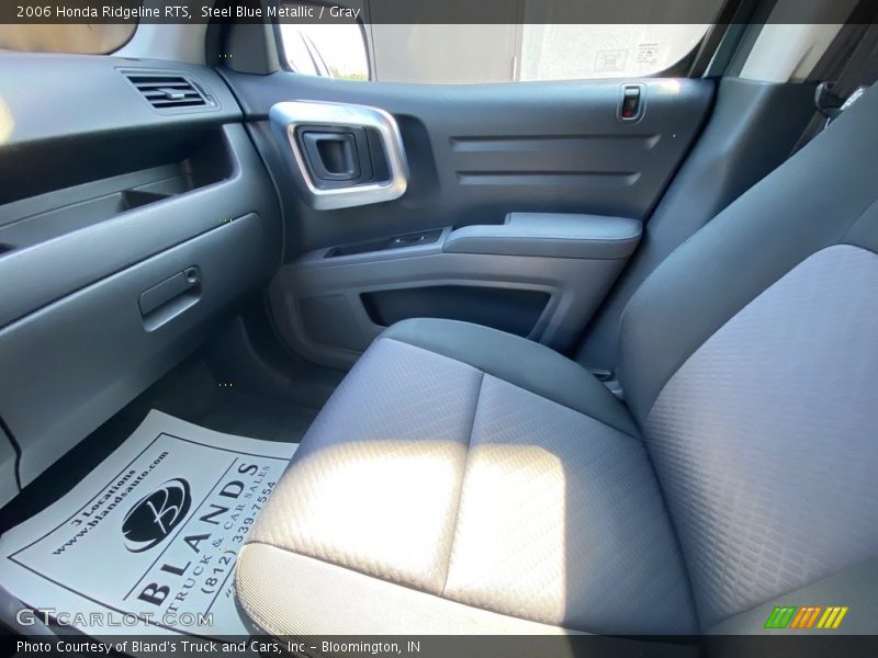 Steel Blue Metallic / Gray 2006 Honda Ridgeline RTS