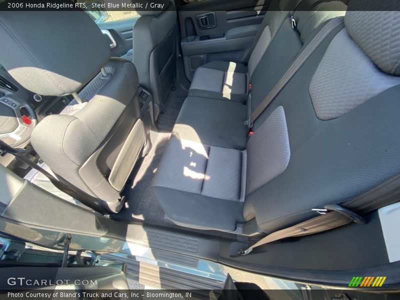Steel Blue Metallic / Gray 2006 Honda Ridgeline RTS