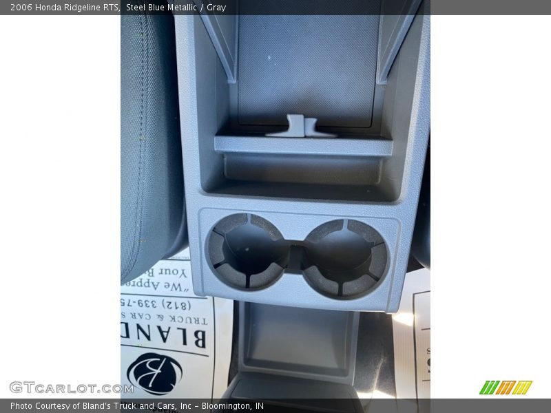 Steel Blue Metallic / Gray 2006 Honda Ridgeline RTS