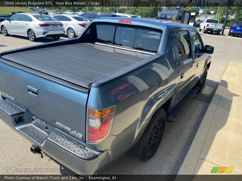 Steel Blue Metallic / Gray 2006 Honda Ridgeline RTS
