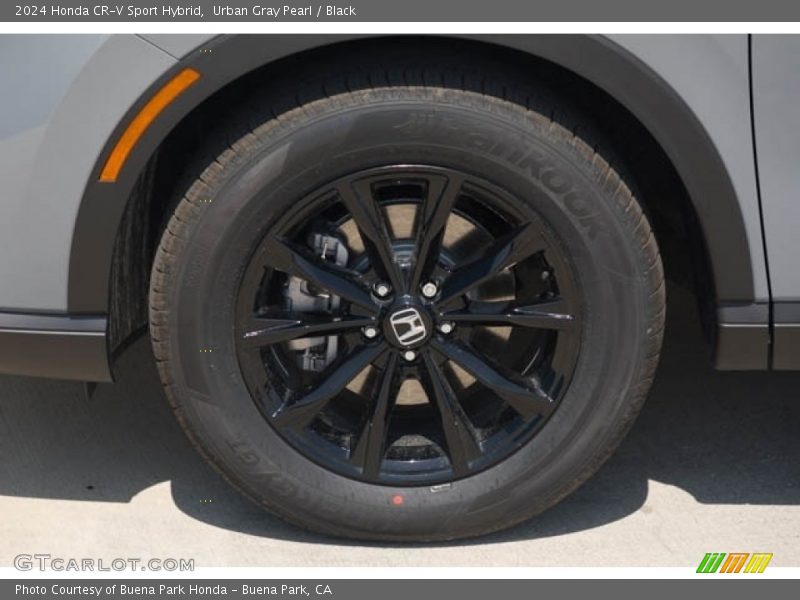 Urban Gray Pearl / Black 2024 Honda CR-V Sport Hybrid