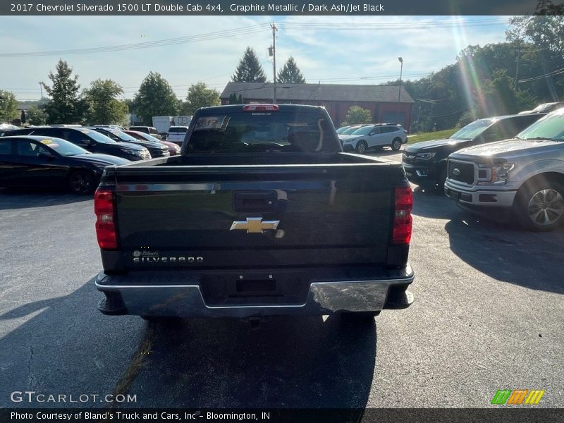 Graphite Metallic / Dark Ash/Jet Black 2017 Chevrolet Silverado 1500 LT Double Cab 4x4