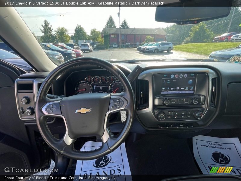 Graphite Metallic / Dark Ash/Jet Black 2017 Chevrolet Silverado 1500 LT Double Cab 4x4