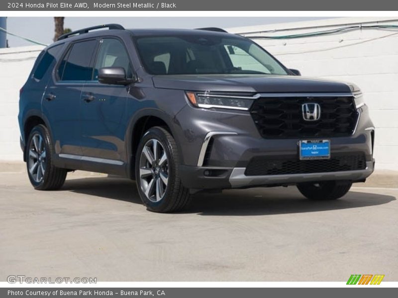 Front 3/4 View of 2024 Pilot Elite AWD