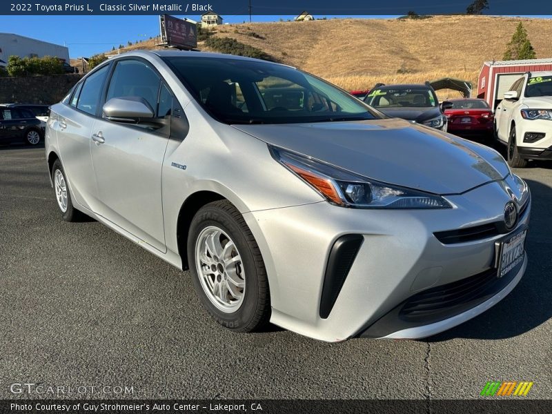 Classic Silver Metallic / Black 2022 Toyota Prius L