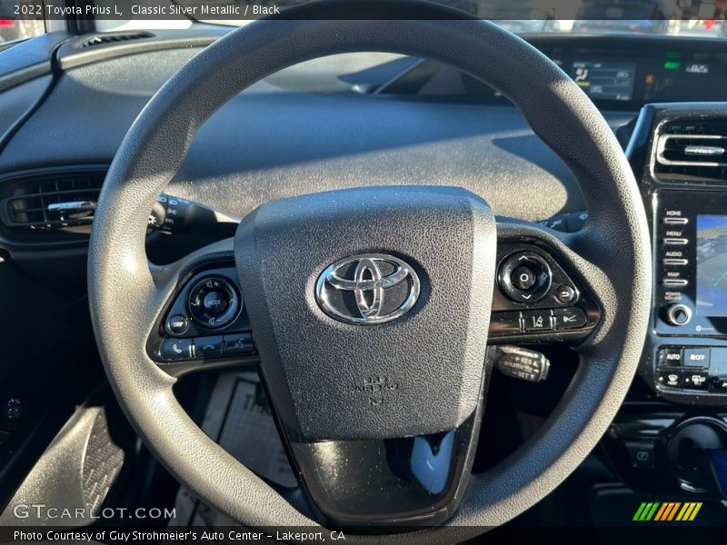  2022 Prius L Steering Wheel