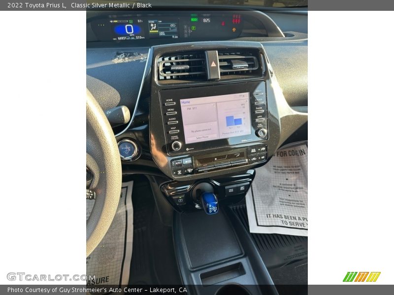Classic Silver Metallic / Black 2022 Toyota Prius L