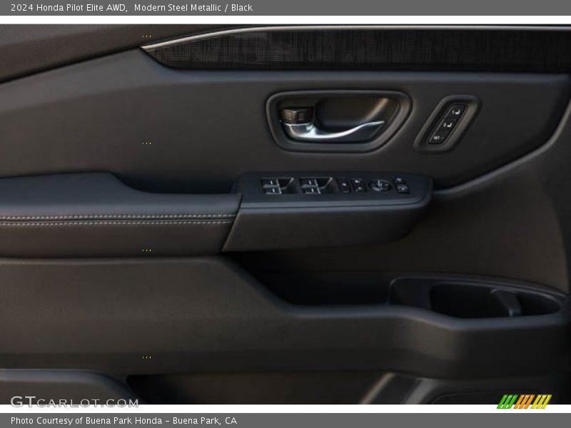 Door Panel of 2024 Pilot Elite AWD