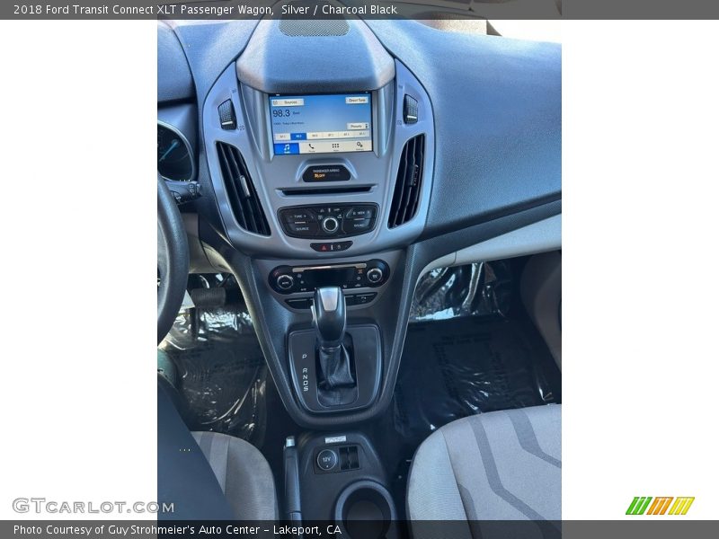 Silver / Charcoal Black 2018 Ford Transit Connect XLT Passenger Wagon