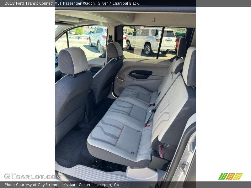 Silver / Charcoal Black 2018 Ford Transit Connect XLT Passenger Wagon