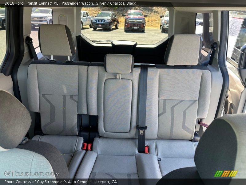 Silver / Charcoal Black 2018 Ford Transit Connect XLT Passenger Wagon