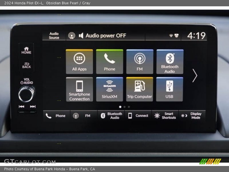 Controls of 2024 Pilot EX-L