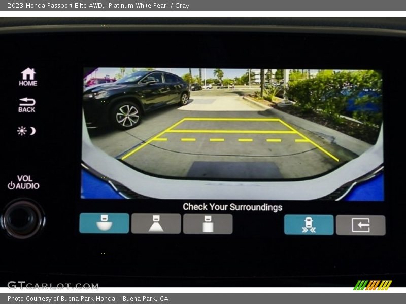 Platinum White Pearl / Gray 2023 Honda Passport Elite AWD