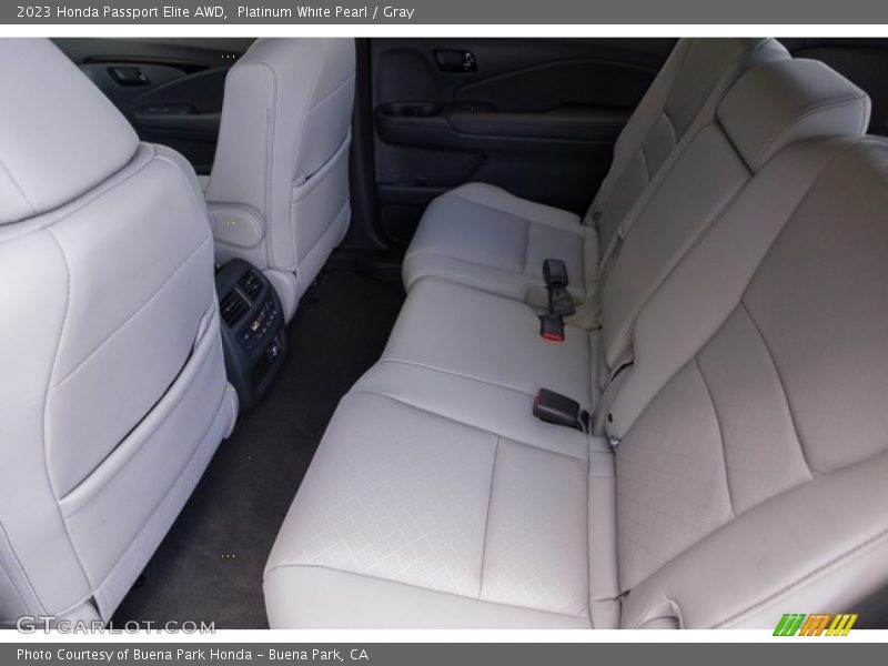 Rear Seat of 2023 Passport Elite AWD