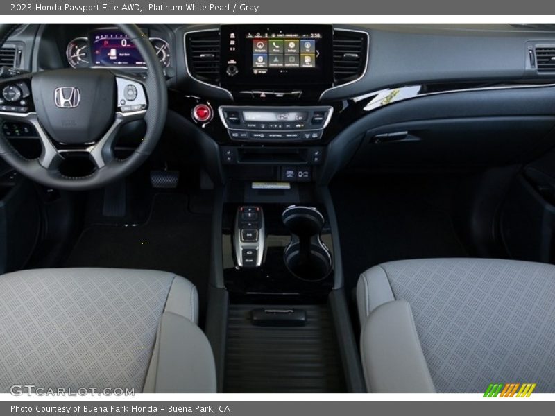Dashboard of 2023 Passport Elite AWD